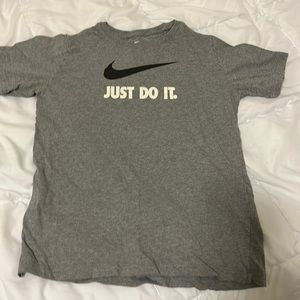 Grey Nike tee